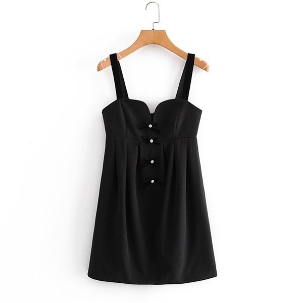 summer women sweet mini dress sleeveless buttons spaghetti strap street es female fashion elegant clothing 210513, Black;gray
summer women sweet mini dress sleeveless buttons spaghetti strap street es female fashion elegant clothing 210513, Black;gray