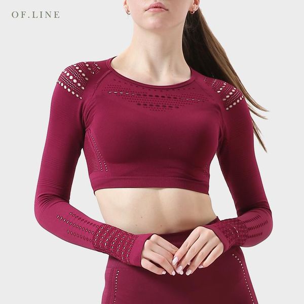 yoga outfit women long sleeved shirts hollow stretch tight fitting crop breathable gym wear seamless push up vest
yoga outfit women long sleeved shirts hollow stretch tight fitting crop breathable gym wear seamless push up vest
