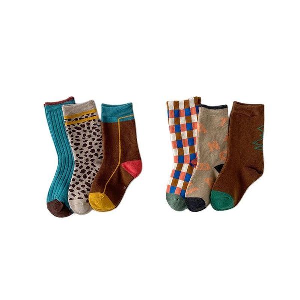 socks 3pairs 2021 baby for kids girls boys cotton plaid leopard animals autumn toddler cute born children's socken, Pink;yellow
socks 3pairs 2021 baby for kids girls boys cotton plaid leopard animals autumn toddler cute born children's socken, Pink;yellow