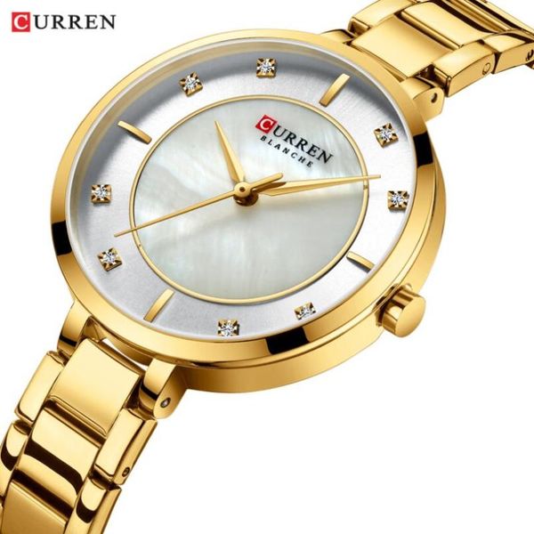 wristwatches curren women watches stainless steel band dress ladies wristwatch with crystal rhinestone quartz clock female, Slivery;brown
wristwatches curren women watches stainless steel band dress ladies wristwatch with crystal rhinestone quartz clock female, Slivery;brown