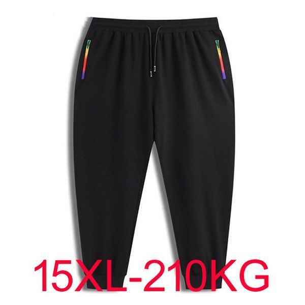 men's pants spring autumn men sports sweatpants plus size 8xl 11xl 12xl 15xl big oversize elasticity zipper loose 85-210kg, Black
men's pants spring autumn men sports sweatpants plus size 8xl 11xl 12xl 15xl big oversize elasticity zipper loose 85-210kg, Black