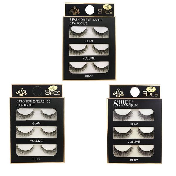 false eyelashes 3 pairs 3d mink lashes natural faux cils makeup dramatic wholesale fake eyelash extension maquiagem
false eyelashes 3 pairs 3d mink lashes natural faux cils makeup dramatic wholesale fake eyelash extension maquiagem