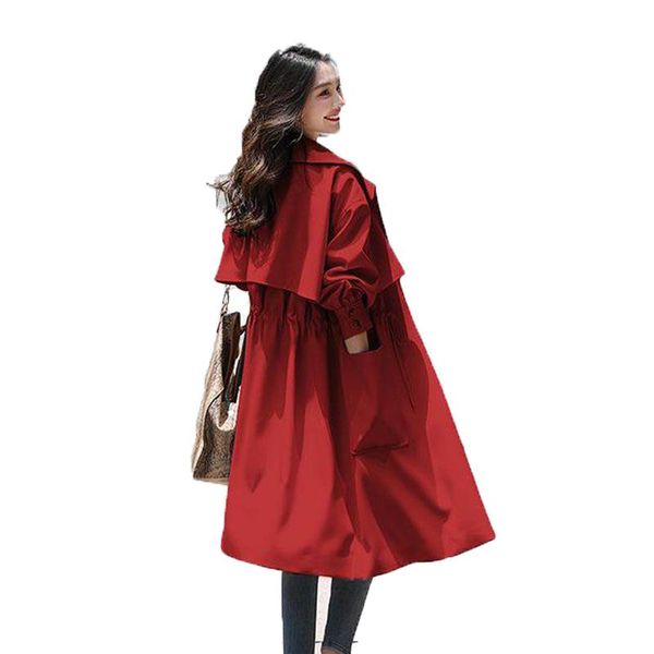 red thin windbreaker jacket women khaki green 2021 spring summer korean version plus size slim fashion trench coat gh115 women's coats, Tan;black
red thin windbreaker jacket women khaki green 2021 spring summer korean version plus size slim fashion trench coat gh115 women's coats, Tan;black