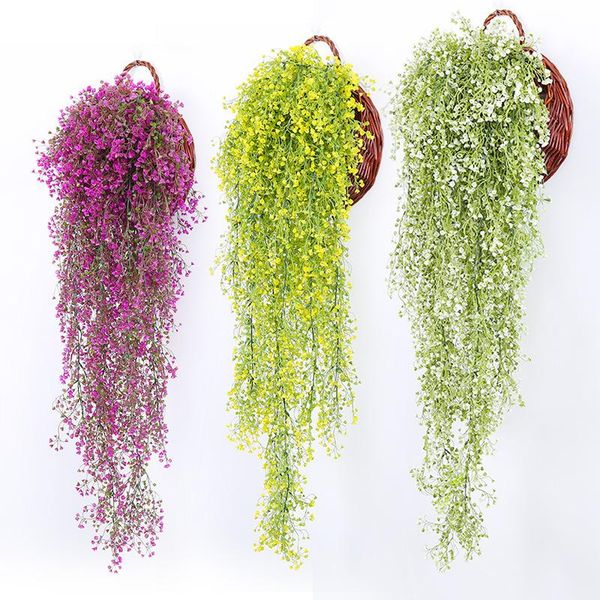 decorative flowers & wreaths 80cm artificial fake silk flower vine garden decoration hanging garland plant plants home wedding decor
decorative flowers & wreaths 80cm artificial fake silk flower vine garden decoration hanging garland plant plants home wedding decor