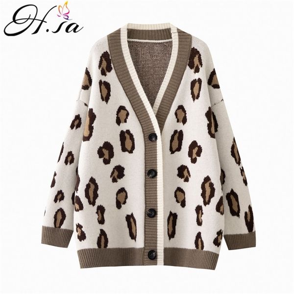 women winter long cardigans open stitch v neck button up leopard knit sweater outwear oversize jacket female 210430, White
women winter long cardigans open stitch v neck button up leopard knit sweater outwear oversize jacket female 210430, White