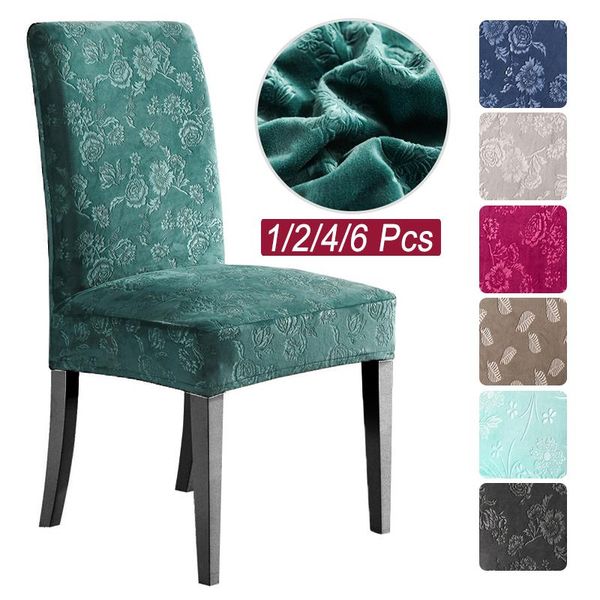 1/2/4/6 pcs velvet extensible dining chair cover spandex slipcover case for kitchen room covers elastic stretch
1/2/4/6 pcs velvet extensible dining chair cover spandex slipcover case for kitchen room covers elastic stretch