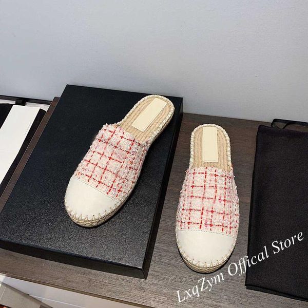 slippers straw knitting sole women round head low half drag one foot shoes flat bottom fisherman's women's, Black
slippers straw knitting sole women round head low half drag one foot shoes flat bottom fisherman's women's, Black