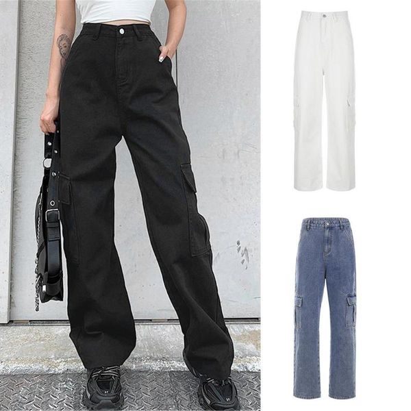 women's jeans women straight-leg pants y2k fashionable ladies loose jean street casual fashion japanese full cotton solid color, Blue
women's jeans women straight-leg pants y2k fashionable ladies loose jean street casual fashion japanese full cotton solid color, Blue