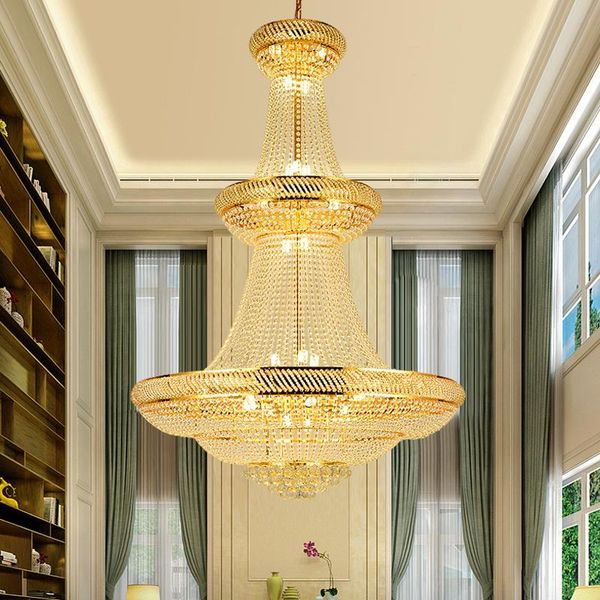 chandeliers luxury crystal gold round lamps for living room lobby el modern home decor light fixture led indoor lighting
chandeliers luxury crystal gold round lamps for living room lobby el modern home decor light fixture led indoor lighting