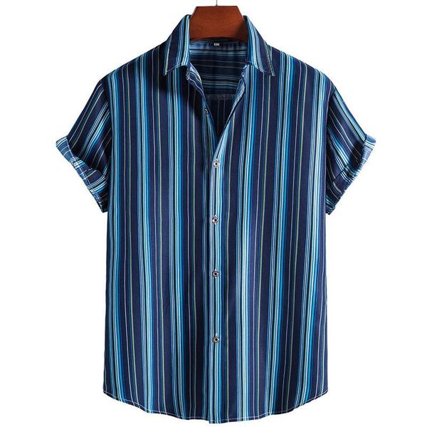 men's casual shirts striped print men short sleeve mens aloha shirt beach holiday hawaiian camisas summer brand harajuku streetwear, White;black
men's casual shirts striped print men short sleeve mens aloha shirt beach holiday hawaiian camisas summer brand harajuku streetwear, White;black