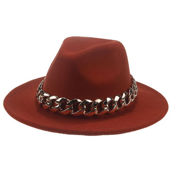 womens's hat wide brim thick gold chain band black beige hats for men panama cowboy cowgirl luxury fedora hats sombrero hombre, Blue;gray
womens's hat wide brim thick gold chain band black beige hats for men panama cowboy cowgirl luxury fedora hats sombrero hombre, Blue;gray