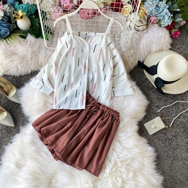 casual dresses women summer suits outfits off-shoulder print chiffon blouse + loose elastic waist lace up short pants sets 3h1r, Black;gray
casual dresses women summer suits outfits off-shoulder print chiffon blouse + loose elastic waist lace up short pants sets 3h1r, Black;gray