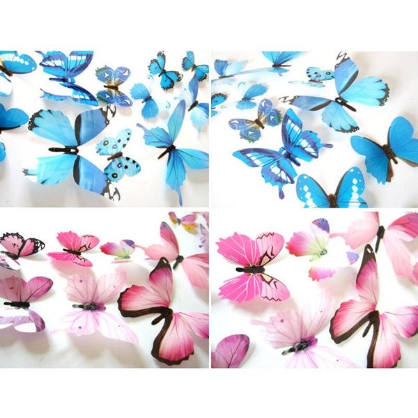 wall stickers 12pcs butterfly decorations 3d butterflies decor removable mural art for home living room-
wall stickers 12pcs butterfly decorations 3d butterflies decor removable mural art for home living room-