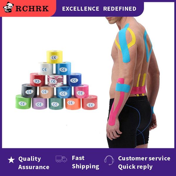 elbow & knee pads waterproof muscle support adhesive elastic kinesiology tape recovery pain relief for gym fitness bandage, Black;gray
elbow & knee pads waterproof muscle support adhesive elastic kinesiology tape recovery pain relief for gym fitness bandage, Black;gray