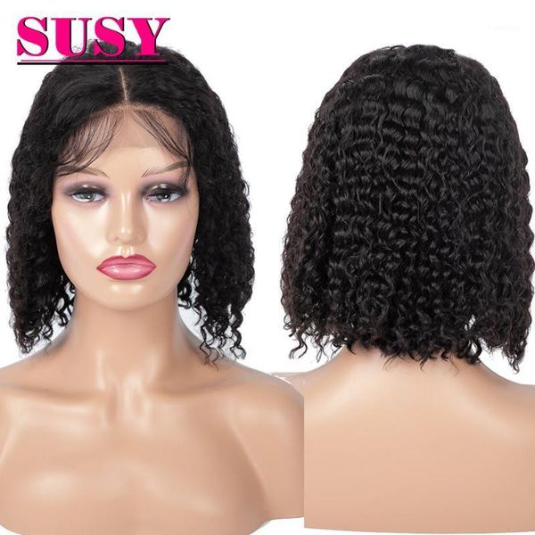 4x4 closure wig kinky curly brazilian short bob human hair lace wigs for women pre plucked with baby wavy1, Black;brown
4x4 closure wig kinky curly brazilian short bob human hair lace wigs for women pre plucked with baby wavy1, Black;brown