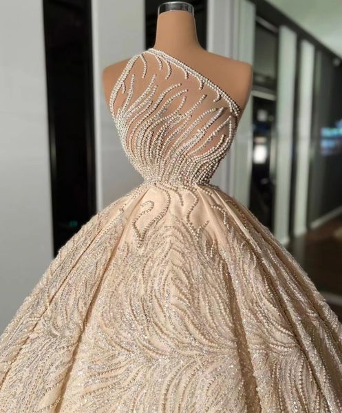 pearls white vintage wedding dresses one shoulder crystals rhinestone bridal gowns sleeveless de mariée custom made
pearls white vintage wedding dresses one shoulder crystals rhinestone bridal gowns sleeveless de mariée custom made