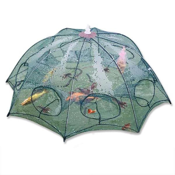 automatic fishing net shrimp cage nylon foldable crab fish trap cast folding network4/6/8/10/12/16/20 holes accessories
automatic fishing net shrimp cage nylon foldable crab fish trap cast folding network4/6/8/10/12/16/20 holes accessories
