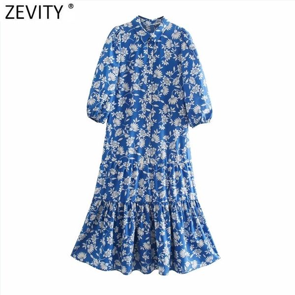 women vintage lantern sleeve floral print hem pleat ruffles shirt dress female chic breasted casual slim vestidos ds8176 210420, Black;gray
women vintage lantern sleeve floral print hem pleat ruffles shirt dress female chic breasted casual slim vestidos ds8176 210420, Black;gray