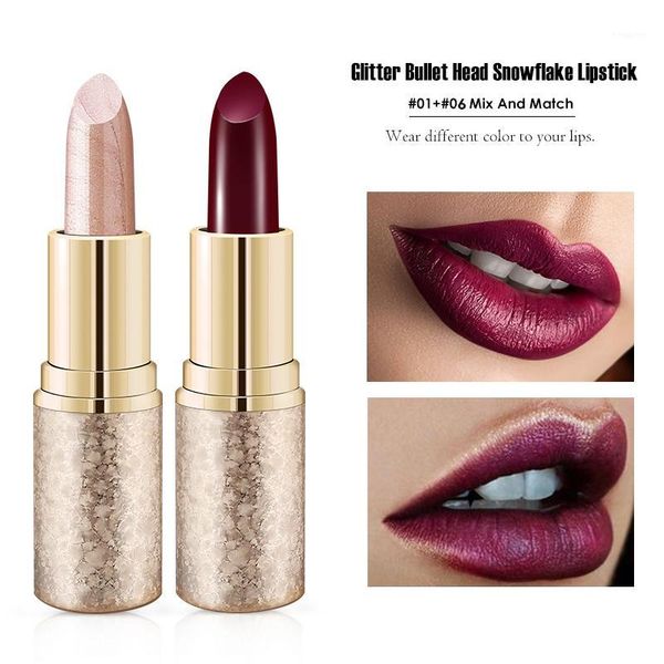 2pcs glitter lipstick set waterproof long-lasting diamond lipsticks makeup no-fading metallic luster pearl lip stick set1
2pcs glitter lipstick set waterproof long-lasting diamond lipsticks makeup no-fading metallic luster pearl lip stick set1