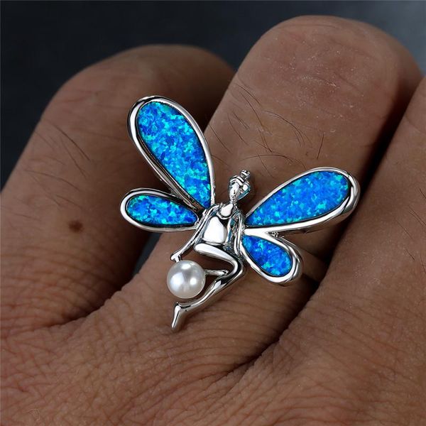 wedding rings vintage female white blue opal ring rose gold silver color engagement luxury fairy wing pearl for women, Slivery;golden
wedding rings vintage female white blue opal ring rose gold silver color engagement luxury fairy wing pearl for women, Slivery;golden