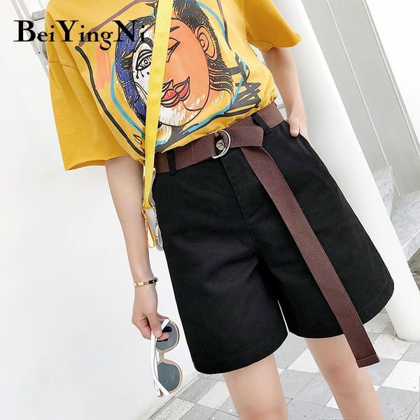 women's shorts beiyingni high waist women korean with sashes casual wide leg female bf all-match streetwear 2021 plus size s-4xl, White;black
women's shorts beiyingni high waist women korean with sashes casual wide leg female bf all-match streetwear 2021 plus size s-4xl, White;black