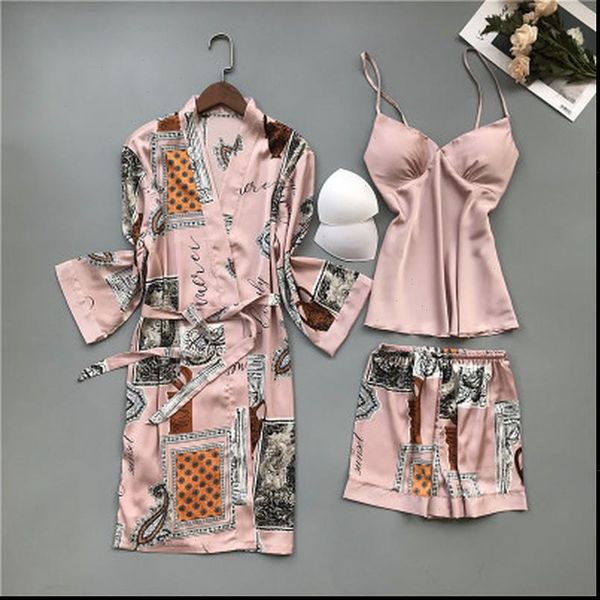 room wear satin pajamas women sleepwear pyjama pijama mujer set summer silk pjs print nightie, Black;red
room wear satin pajamas women sleepwear pyjama pijama mujer set summer silk pjs print nightie, Black;red