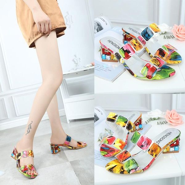 dress shoes women high heel sandals with different colors summer slippers for colour profusion fashion, Black
dress shoes women high heel sandals with different colors summer slippers for colour profusion fashion, Black