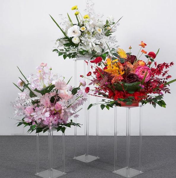 2021 new style mental acrylic candle holders flower vase rack candle stick wedding table centerpiece event road lead candle stands, White
2021 new style mental acrylic candle holders flower vase rack candle stick wedding table centerpiece event road lead candle stands, White