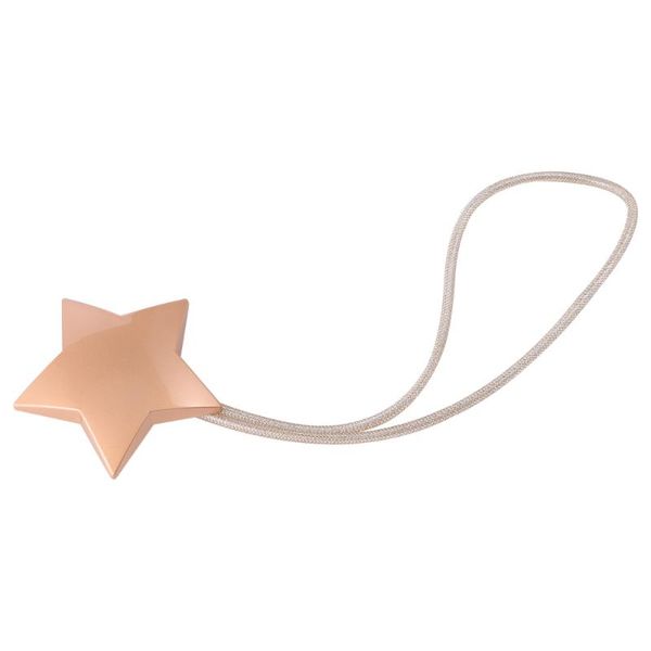 curtain magnetic button star pattern decor punch-tieback for home & drapes