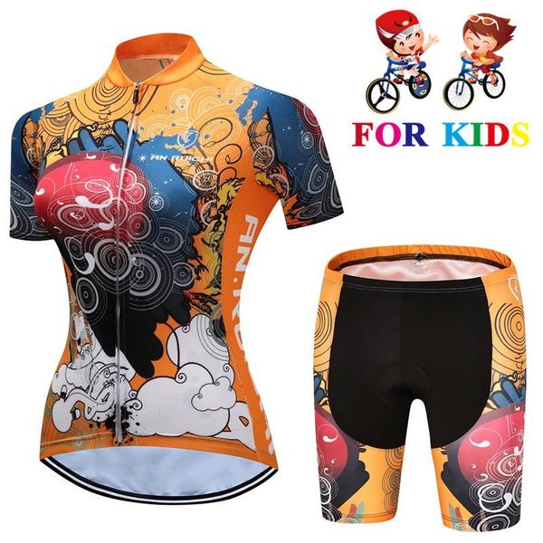 kids team cycling jersey 2021 quick dry girl ropa ciclismo bicycling shirts bike bibs racing sets, Black;blue
kids team cycling jersey 2021 quick dry girl ropa ciclismo bicycling shirts bike bibs racing sets, Black;blue