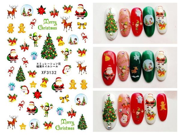 christmas patterns nails art manicure back glue design nail sticker for decoration1, Black
christmas patterns nails art manicure back glue design nail sticker for decoration1, Black