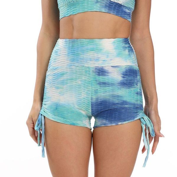 women drawstring yoga shorts ruched scrunch booty high waisted contrast color tie-dye bulift leggings women's, White;black
women drawstring yoga shorts ruched scrunch booty high waisted contrast color tie-dye bulift leggings women's, White;black