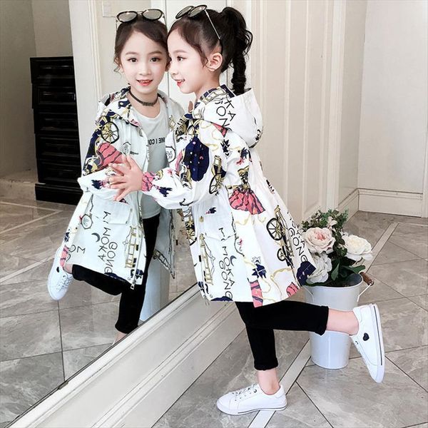 ins baby girls windbreaker 4 13 years old spring and autumn clothing cartoon print hooded childrens long trench coat, Camo
ins baby girls windbreaker 4 13 years old spring and autumn clothing cartoon print hooded childrens long trench coat, Camo