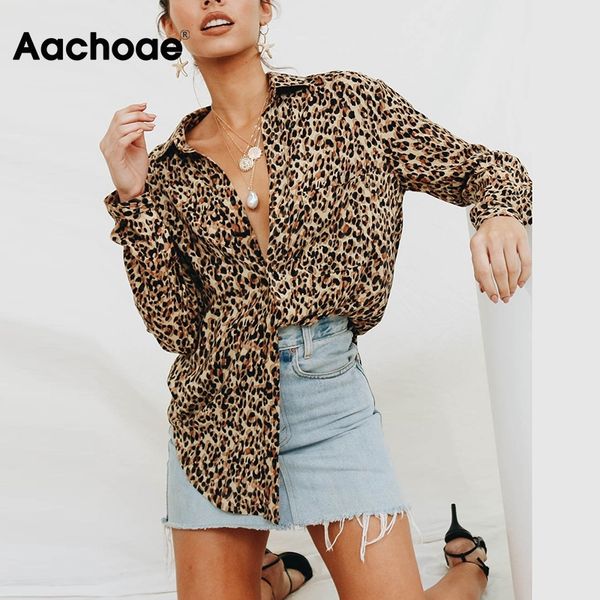 leopard print blouse women long sleeve loose blouses 2021 casual turn down collar shirt tunic blusas mujer, Black;white
leopard print blouse women long sleeve loose blouses 2021 casual turn down collar shirt tunic blusas mujer, Black;white