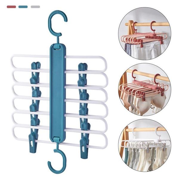 hangers & racks folding pants rack multifunctional multi layer household hanging storage clothes for bedroom dormitory wardrobe 
hangers & racks folding pants rack multifunctional multi layer household hanging storage clothes for bedroom dormitory wardrobe