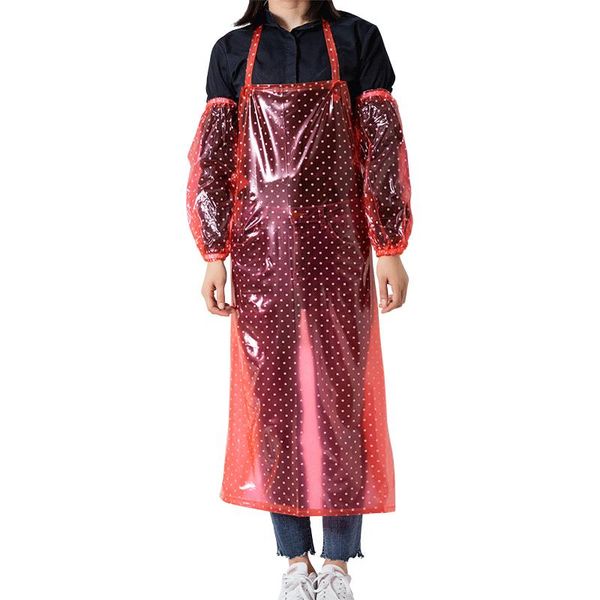 waterproof apron aquatic work clothes oil-proof kitchen household female male plastic transparent large body with sleeves aprons
waterproof apron aquatic work clothes oil-proof kitchen household female male plastic transparent large body with sleeves aprons