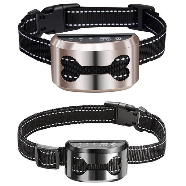 pet dog rechargeable anti bark collar control train waterproof sbarking ultrasonic training collars & leashes
pet dog rechargeable anti bark collar control train waterproof sbarking ultrasonic training collars & leashes