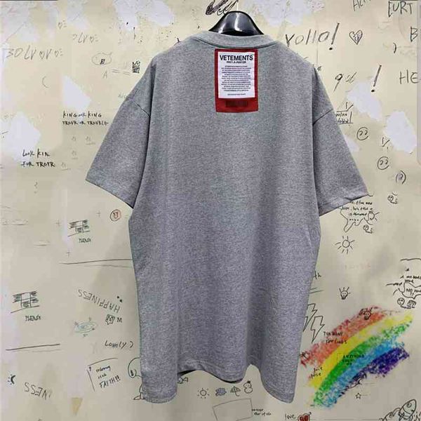 men's t-shirts grey vets male t-shirts woman vetements soon patched t come back red textile labels vtm, White;black
men's t-shirts grey vets male t-shirts woman vetements soon patched t come back red textile labels vtm, White;black