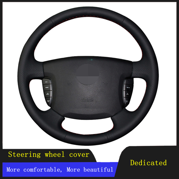 steering wheel covers car accessories cover black hand-stitched anti-slip and breathable artificial leather for ssangyong actyon kyron
steering wheel covers car accessories cover black hand-stitched anti-slip and breathable artificial leather for ssangyong actyon kyron
