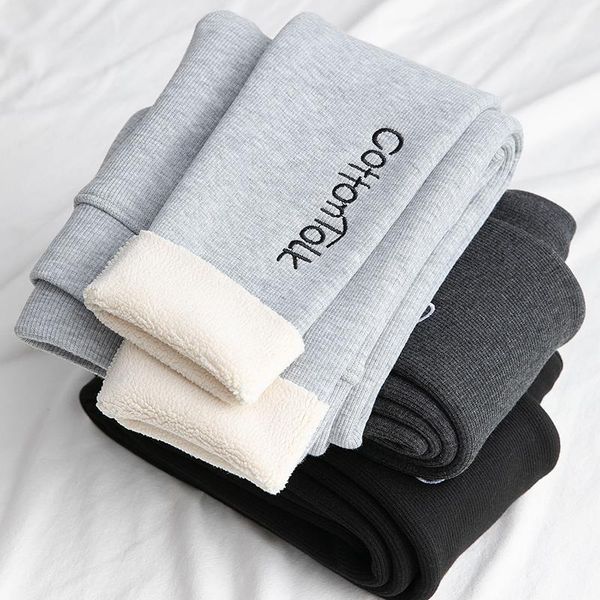 women's leggings autumn and winter plush warm outer thread thin thickened large size high waist elastic cotton pants, Black
women's leggings autumn and winter plush warm outer thread thin thickened large size high waist elastic cotton pants, Black