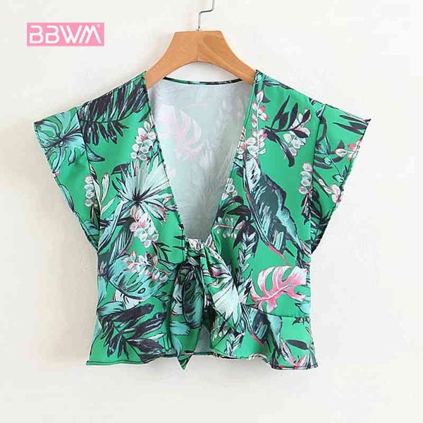 fashion wild flower print v-neck ruffled sleeveless short shirt women's elegant women 210507, White
fashion wild flower print v-neck ruffled sleeveless short shirt women's elegant women 210507, White