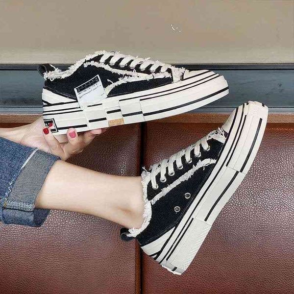 jianhao, yu wenle, the same type of beggar shoes, women's muffin thick soled canvas plush inner vulcanized casual board shoes, Black
jianhao, yu wenle, the same type of beggar shoes, women's muffin thick soled canvas plush inner vulcanized casual board shoes, Black