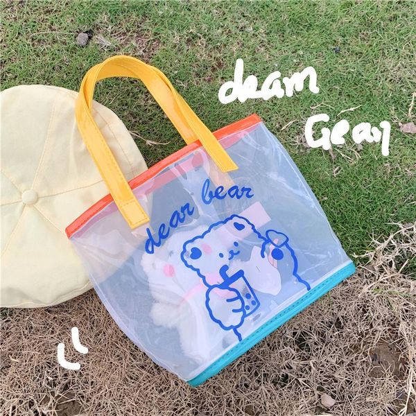 evening bags transparent bag female 2021 jelly harajuku ins style cute student korean handbag tote bucket shoulder summer
evening bags transparent bag female 2021 jelly harajuku ins style cute student korean handbag tote bucket shoulder summer
