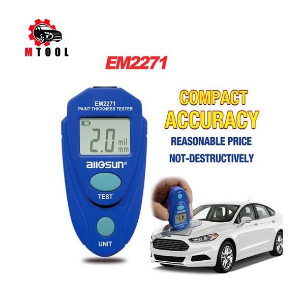 all sun all-sun em2271 em2271a digital mini automobile thickness gauge car paint tester coating meter diagnostic tools
all sun all-sun em2271 em2271a digital mini automobile thickness gauge car paint tester coating meter diagnostic tools