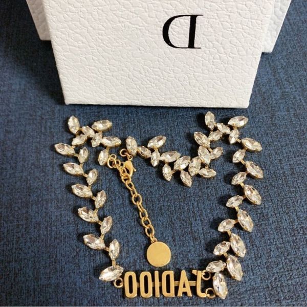 fashion bracelet d home / dijia 2021 fashion wheat ear female letter horse eye diamond necklace, Golden;silver
fashion bracelet d home / dijia 2021 fashion wheat ear female letter horse eye diamond necklace, Golden;silver