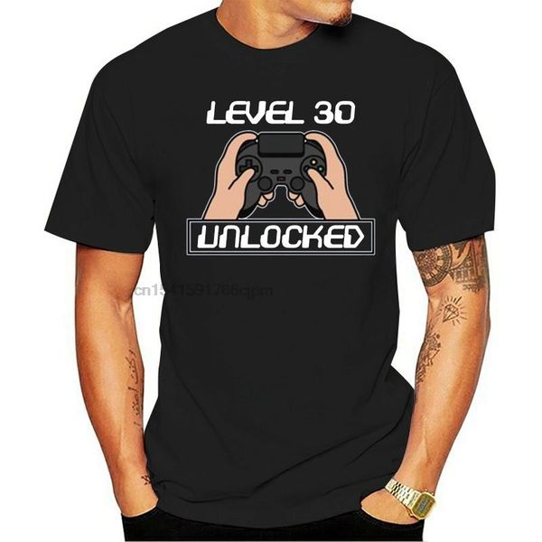 men's t-shirts 100% cotton level 30 completed 30th birthday present tshirt for men customized clothing white graphic awesome t shirts, White;black
men's t-shirts 100% cotton level 30 completed 30th birthday present tshirt for men customized clothing white graphic awesome t shirts, White;black