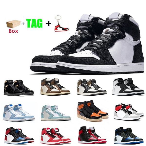 new jumpman 1 1s basketball shoes men women black white heritage bred patent university blue hype royal dark mocha shadow mens trainer sport
new jumpman 1 1s basketball shoes men women black white heritage bred patent university blue hype royal dark mocha shadow mens trainer sport
