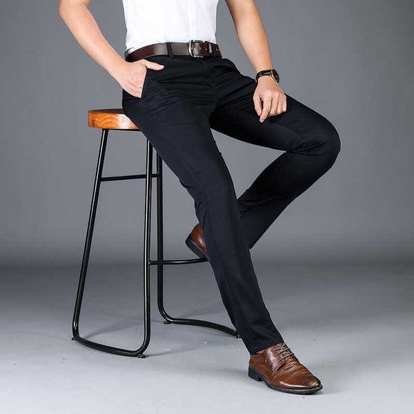 four seasons casual pants men's middle-aged busins slim fit trousers 2021 spring and autumn work straight, Black
four seasons casual pants men's middle-aged busins slim fit trousers 2021 spring and autumn work straight, Black