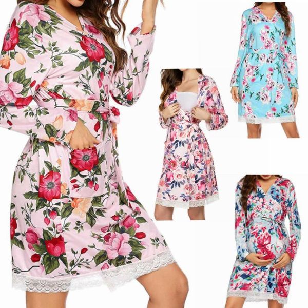 maternity dresses pajamas v-neck sleep robe women breastfeeding nursing sleepwear nightgowns pregnant nightwear nightdress, White
maternity dresses pajamas v-neck sleep robe women breastfeeding nursing sleepwear nightgowns pregnant nightwear nightdress, White