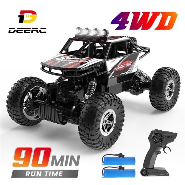 deerc 1:14 1:16 rc 2.4g 4wd dual motors remote control car off road monster truck metal shell led headlight boys toys gifts 220311
deerc 1:14 1:16 rc 2.4g 4wd dual motors remote control car off road monster truck metal shell led headlight boys toys gifts 220311
